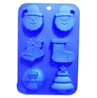 SA Audit factory FDA approved custom snowman silicone baking mold,silicone cake pan