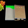 OEM Eco-friendly Customized Kraft Paper Cover Hollowed Out Spiral Coil Note Book With Pen