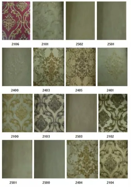 Chinese style waterproof fabric vinyl wallpaper Chinese style waterproof fabric vinyl wallpaper