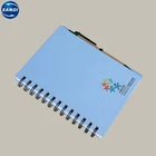 Promotional custom spiral hardcover notebook with pen