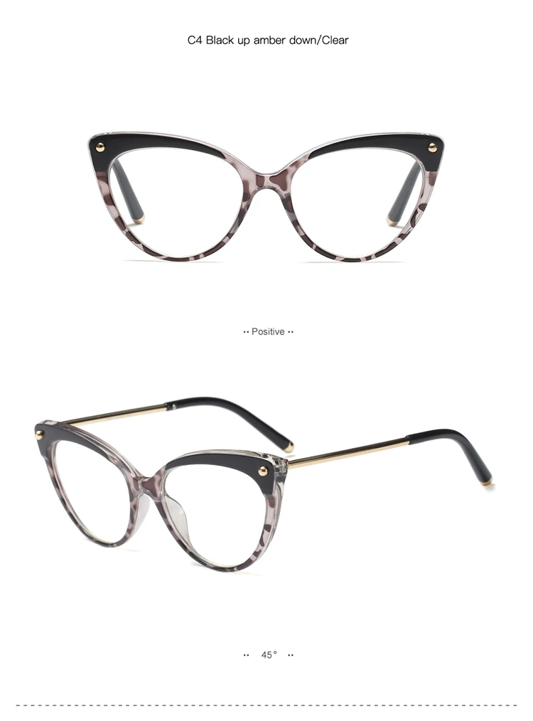 SHINELOT M709 New Brand Ladies Soft Feel Tr90 Eyeglass Frames Fashion Optical Glasses Can Custom Reading