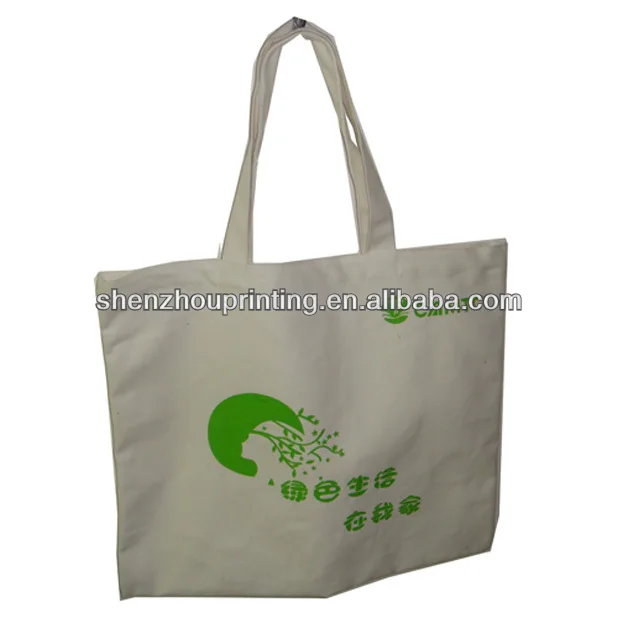 Green Fashion hotel cotton printing laundry bag