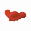 Baby safety decorative funny silicone rubber removable stops floor door stopper