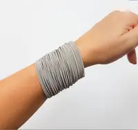 Stainless steel spring bracelet set, guitar string bracelet, colorful spring bracelet
Stainless steel spring bracelet set, guitar string bracelet, colorful spring bracelet