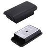 Best Promotion 2pcs/lot Black Battery Compartment Pack Cover Shell Case Replacement Kit For Xbox 360 Controller Joystick