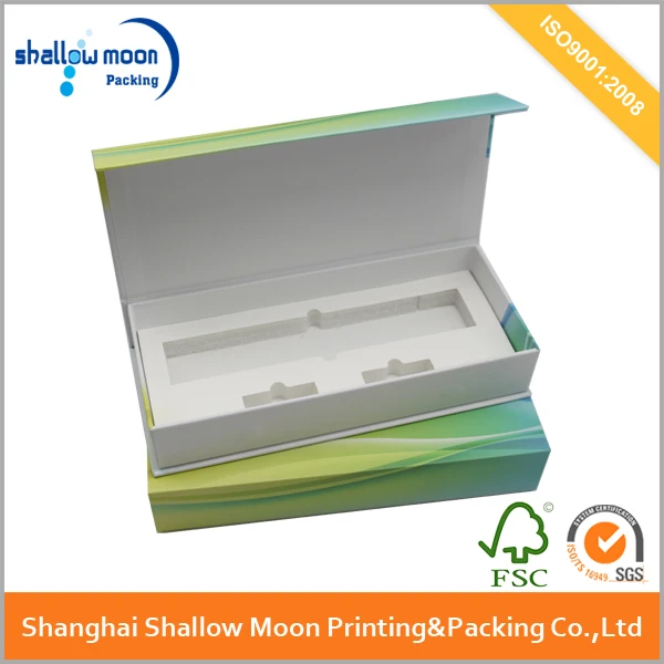 magnet closure cardboard packaging gift paper box with lid