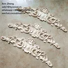 best selling decoration wooden arts and crafts wood onlays and appliques