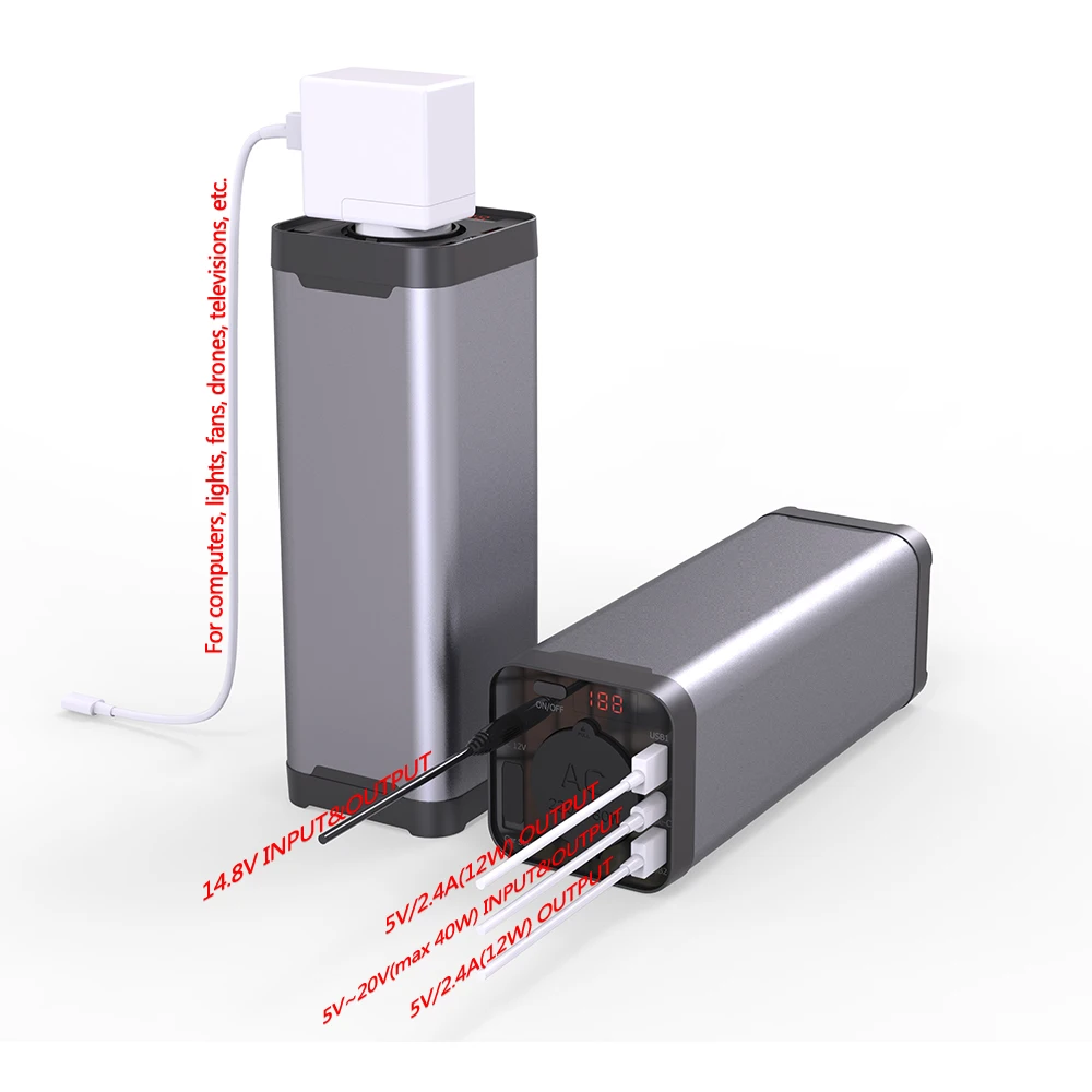 2018 New trend 150Wh portable Power Bank with AC output and jump starter - ANKUX.COM