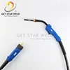 OTC 350A welding torch for mig/mag welder red color