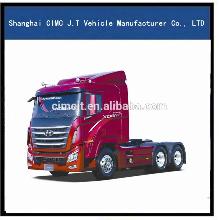 China Famous Hyundai Tractor Truck 6x4 tractor head brand with German technology good price sale