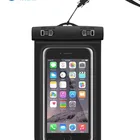 PVC Waterproof Mobile Phone Case Swimming Clear Water Proof Cellphone Bag Pouch for Iphone 6 plus