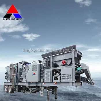 2015 hot selling portable mobile crusher, mobile crusher plant dingbo, portable granite crusher plant