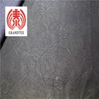 100% Viscose Embossed PU Leather 300 Gsm Anti - Mildew For Clothing Fabric