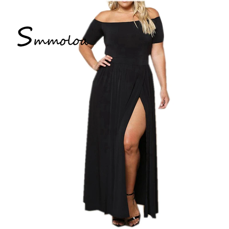 Smmoloa Latest Design Women Evening Prom Dresses Formal Plus Size dress
