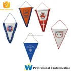Custom hanging sport sublimation banner pennant flag
