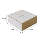 Luxury wax coated paper food box wholesale