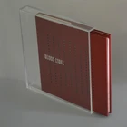 Exquisite Acrylic Book Cover Clear Perspex Book Display Case