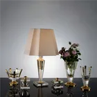 Crystal Family 2020 New Arabic Style Inlaid Golden Hardware Clear Crystal Fruit Bowl For Family Wedding Decoration