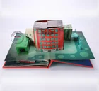 Professional children book kids 3d board book printing