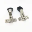 nickel finish hydraulic concealed hinge for cabinet cupboard glass door