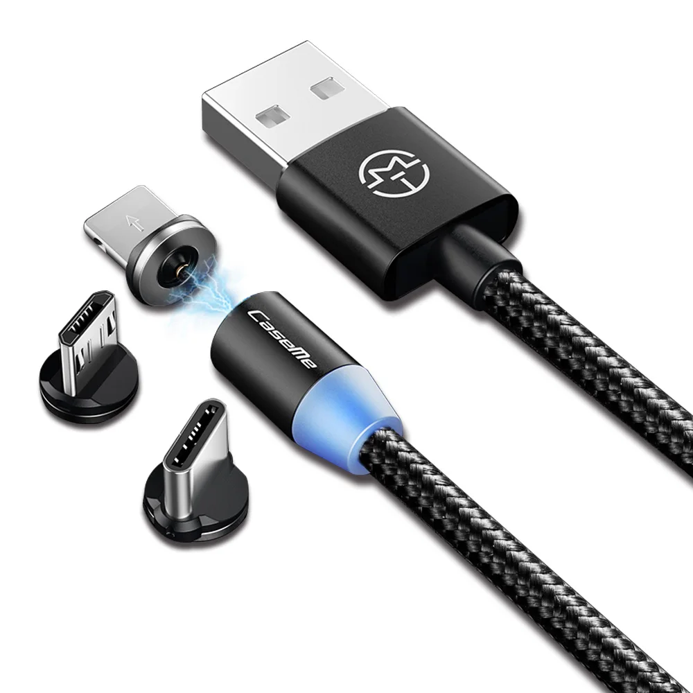 CaseMe Free Shipping Magnetic Charger Cable Phone Charging USB Cable for iPhone/Type-C/Micro USB Fast Charging
CaseMe Free Shipping Magnetic Charger Cable Phone Charging USB Cable for iPhone/Type-C/Micro USB Fast Charging