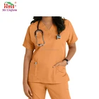 Basic Doctor Workwear Hospital Uniform Infirmary Scrubs Uniform