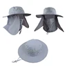 Custom Bucket Hat With Flap Neck Cover Spf Sun Protection Hat