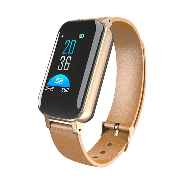 HOT 2 in 1 Bracelet Waterproof Wrist Sport Band Wireless Bluetooth earphone Smart Watch, Black blue gold
HOT 2 in 1 Bracelet Waterproof Wrist Sport Band Wireless Bluetooth earphone Smart Watch, Black blue gold