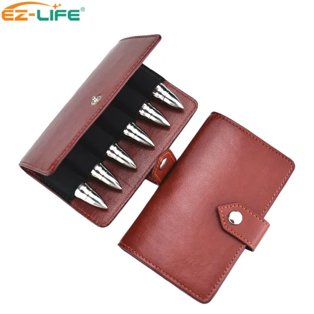 Wholesale Big Whiskey Stainless Steel Bullets Funny Ice Cube With Customized Wallet, Silver
Wholesale Big Whiskey Stainless Steel Bullets Funny Ice Cube With Customized Wallet, Silver