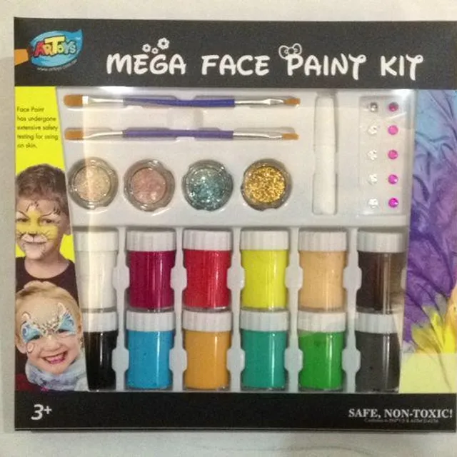 magic face paint kit gift for kids