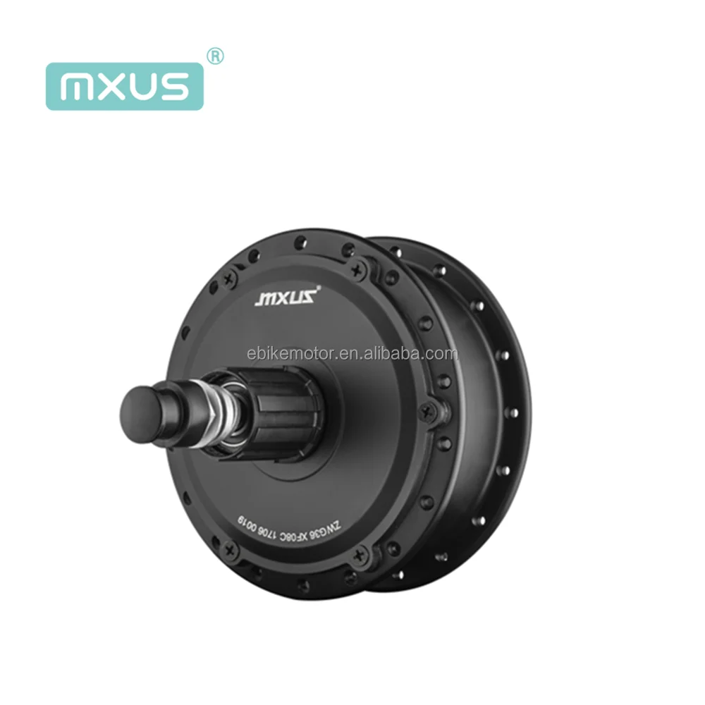 mxus XF08C 250w electric bike motor, Black+silver
mxus XF08C 250w electric bike motor, Black+silver