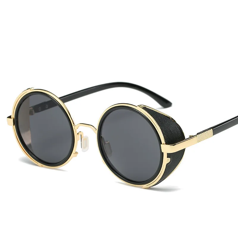Vintage Steampunk Sunglasses Retro Round Sun glasses Metal Circle Frame
Vintage Steampunk Sunglasses Retro Round Sun glasses Metal Circle Frame