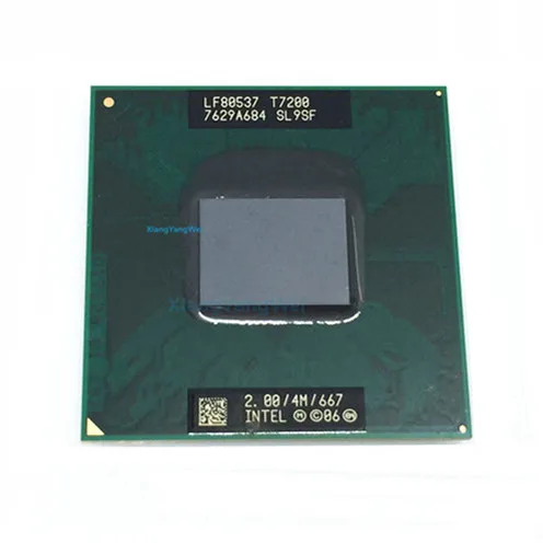 intel CPU laptop Core 2 Duo T7200 CPU 4M Socket 479 Cache/2.0GHz/667/Dual-Core Laptop processor
intel CPU laptop Core 2 Duo T7200 CPU 4M Socket 479 Cache/2.0GHz/667/Dual-Core Laptop processor