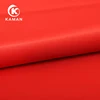 Wholesale soft red color elastic recycled twill 100% polyester fabric dress in roll