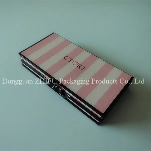 white paper simple eyelash extention packaging box paperboard