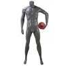 Sports Headless Fitness Basketball player Male Muscle Fiberglass Gray Gymnastics Mannequin