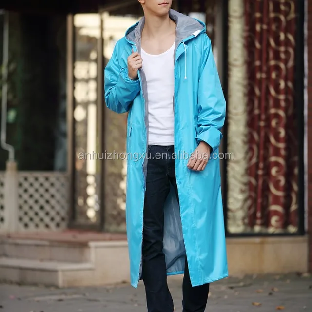 long raincoats for men