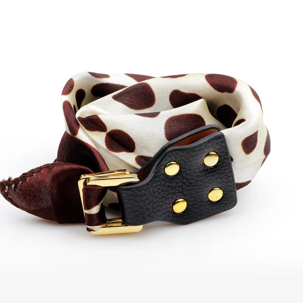Barlaycs Elegant Leopard Print Scarves Real Leather Charm Bracelets Bangles for Women Jewelry
Barlaycs Elegant Leopard Print Scarves Real Leather Charm Bracelets Bangles for Women Jewelry