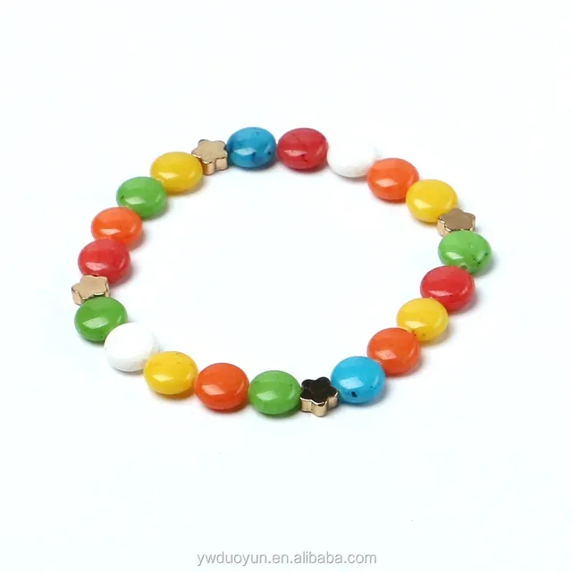 special christmas gift handmade rainbow jewelry bracelet