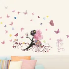 Art Wall Decoration Stickers Removable Girls Bedroom Art Wall Decoration Stickers