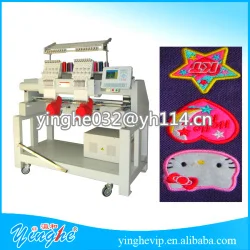 New condition cap/flat computerized textile embroidery machine