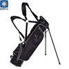 Wholesale custom golf Retro fashion Canvas sport Divider Stand Cart Bag golf travel bag carry bag