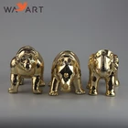Customize Gold Elephant Ceramic Candle Holder with BSCI Certificate