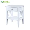 FBA Accent Design White Living Room End Side Sofa Table For Wholesale