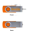 2gb 4gb 8gb 16gb 32gb 64gb Full Capacity Rotator USB 2.0 Cheap Swivel USB Flash Drive