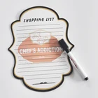 Paper Material Customized Fridge Magnet Writing Board For Promotional