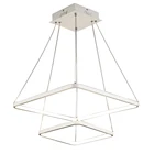Modern European aluminum office lamps led hotel decoration chandelier pendant light