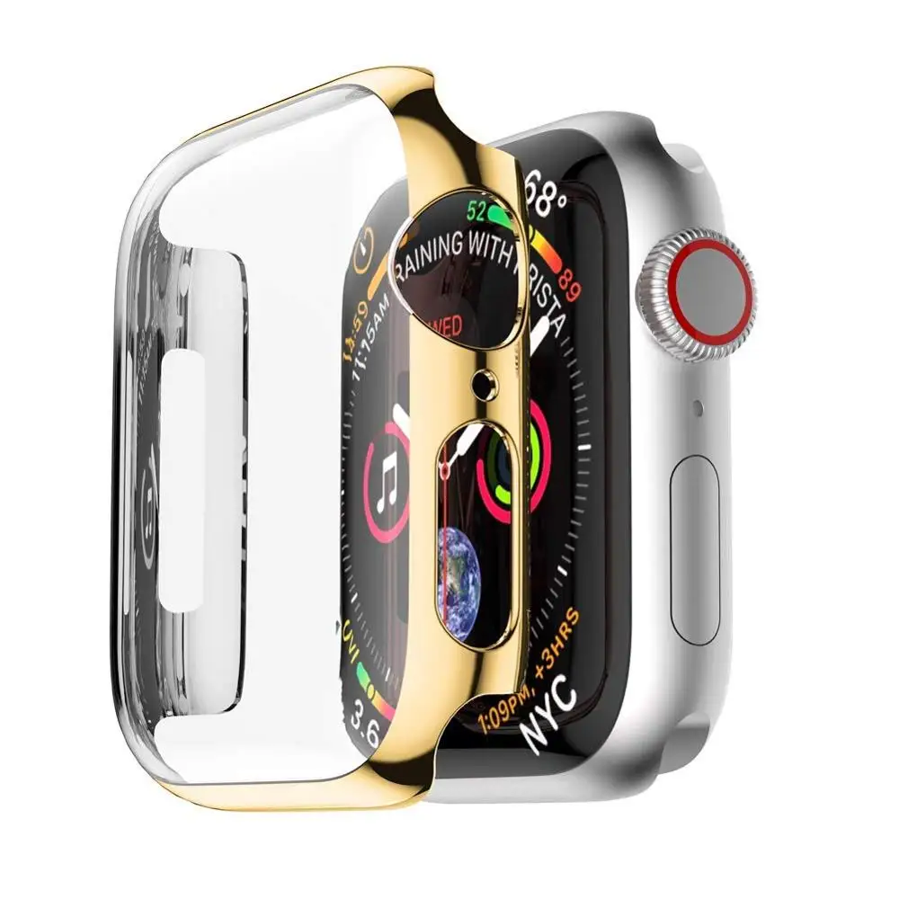 Electroplate Metal Plated PC Slim Hard Case Full Cover for iWatch Series 4 2018, Black;rose pink;gold;blue;silver
Electroplate Metal Plated PC Slim Hard Case Full Cover for iWatch Series 4 2018, Black;rose pink;gold;blue;silver