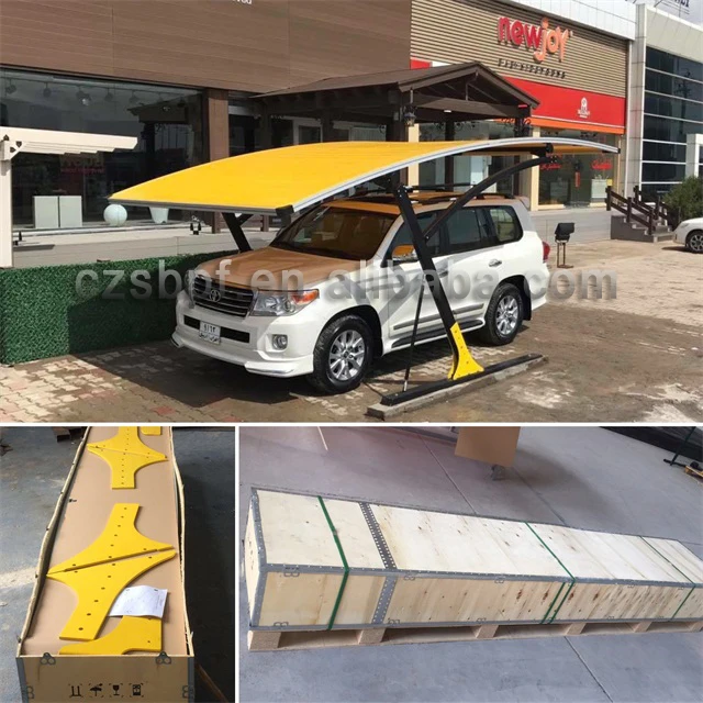 Wind Resistant Modern Carport Designs Car Parking Tent With 1050g