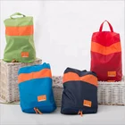 P.travel Custom Printed Travel Waterproof Nylon Drawstring Shoe Bag Organizer